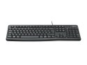 Klawiatura Logitech przewodowa K120 ( czarna USB )