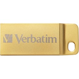 Verbatim USB flash disk, USB 3.0 (3.2 Gen 1), 16GB, Metal Executive, Store N Go, złoty, 99104, USB A