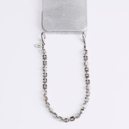 UNIQ Coehl Candy Gem Handstrap uniwersalny sznurek do telefonu na rękę srebrny/silver sparkling