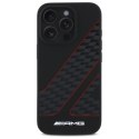 AMG AMHMP16X2SCFR iPhone 16 Pro Max 6.9" czarny/black hardcase Checkered Flag Pattern MagSafe