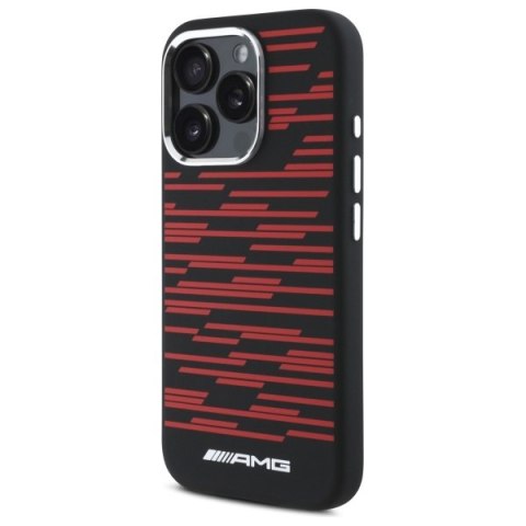 AMG AMHMP16L24SSRRK iPhone 16 Pro 6.3" czarny/black hardcase Silicone Graphics MagSafe