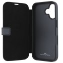 BMW BMBKP16S23RMRLK iPhone 16 6.1" czarny/black bookcase Signature Leather Wordmark