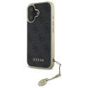 Guess GUHCP16MGF4GGR iPhone 16 Plus 6.7" czarny/black hardcase 4G Charms Collection