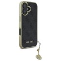 Guess GUHCP16MGF4GGR iPhone 16 Plus 6.7" czarny/black hardcase 4G Charms Collection