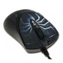 A4tech Mysz XL-747H, 3600DPI, laserowa, 7kl., 1 scroll, przewodowa USB, niebieska, do gry