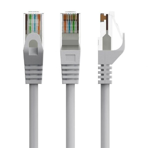 Kabel sieciowy UTP Gembird PP6U-CU-20M kat.6 Patch cord 20m szary