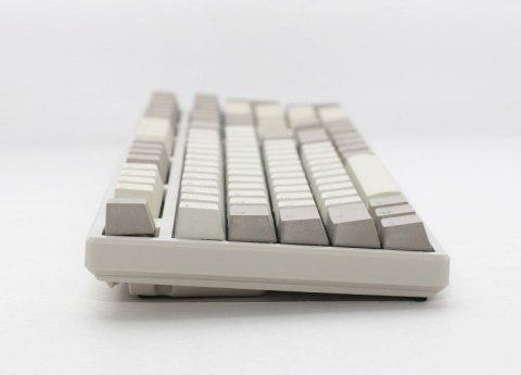 Ducky Origin Vintage klawiatura Uniwersalne USB QWERTZ Niemiecki Szary