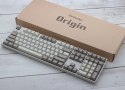 Ducky Origin Vintage klawiatura Uniwersalne USB QWERTZ Niemiecki Szary