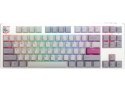 Ducky One 3 TKL Mist Grey klawiatura Gaming USB US English Szary