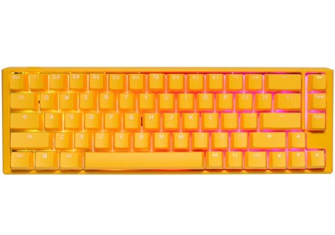 Ducky One 3 Yellow SF klawiatura Gaming USB QWERTY US English Żółty