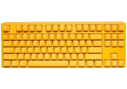 Ducky One 3 TKL klawiatura Gaming USB QWERTY Angielski Żółty