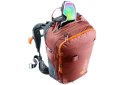 Plecak lawinowy Deuter Alproof 30 SL - redwood/black