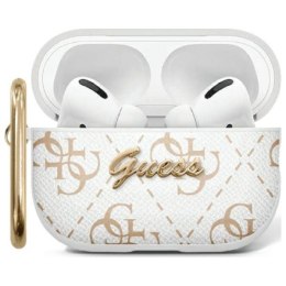 Guess GUA2PG4GPH AirPods 1/2 cover biały/white 4G Hook