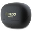 Guess słuchawki Bluetooth GUTWST88MCTGK TWS + stacja dokująca czarny/black Capsule Printed Logo