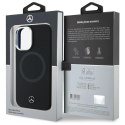 Mercedes MEHMP16S23SUTTK iPhone 16 6.1" czarny/black hardcase Silicone Tonal Logo MagSafe