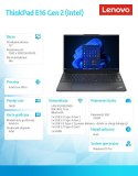 Notebook ThinkPad E16 G2 21MA002RPB W11Pro Ultra 7 155H/16GB/512GB/INT/16.0 WUXGA/Graphite Black/3YRS OnSite + 1YR Premier Suppo