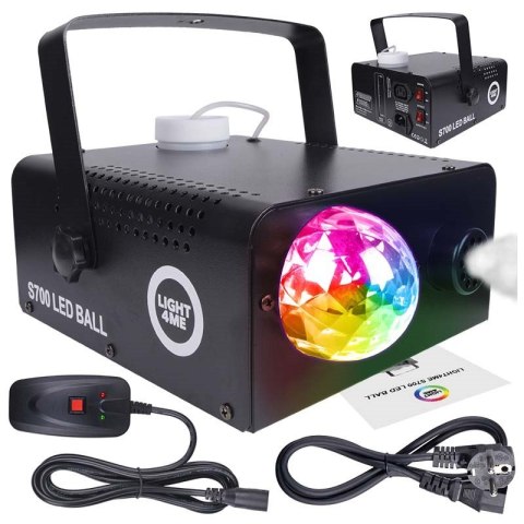 LIGHT4ME S 700W LED BALL wytwornica dymu mgły efek