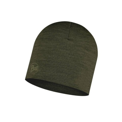 BUFF Czapka MERINO LIGHTWEIGHT BEANIE SOLID BARK