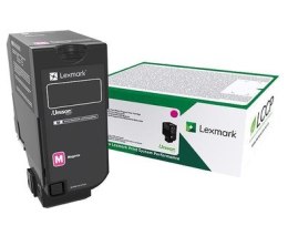 Lexmark 75B20M0 kaseta z tonerem 1 szt. Oryginalny Purpurowy