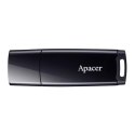 Apacer USB flash disk, USB 2.0, 64GB, AH336, czarny, AP64GAH336B-1, USB A, z osłoną