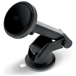 3MK Car MagCharger uchwyt z ładowaniem indukcyjnym 15W do szyby/na deskę rozdzielczą czarny/black