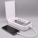 Sterylizator UV Powerton, do telefonów komórkowych i biżuterii, do 6,5", 10 W, biała