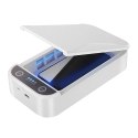 Sterylizator UV Powerton, do telefonów komórkowych i biżuterii, do 6,5", 10 W, biała