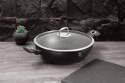 WOK GRANITOWY 30cm BERLINGER HAUS BH-7113 BLACK SILVER