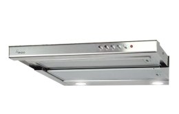 Okap podszafkowy teleskopowy AKPO WK-7 LIGHT 60 INOX (600mm; front stal nierdzewna)