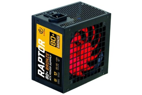 ZASILACZ ATX REBELTEC RAPTOR 600W 120mm BRONZE 80+