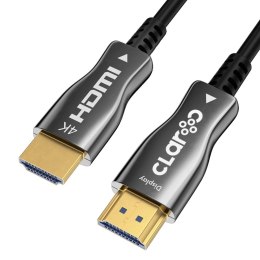 Claroc Kabel optyczny HDMI 2.0 AOC 4K@60Hz 50 m