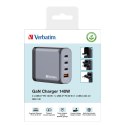 Verbatim GaN charger 140W, 1x USB-A, 3x USB-C