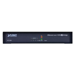 Konwenter PLANET VC-234 VDSL2 1xRJ-11, 4xRJ-45, 30A