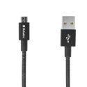 Kabel USB (2.0), USB A M- USB micro B M, 1m, czarny, Verbatim, box, 48863