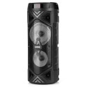 Głośnik FUNBOX KEG PRO MT3182 Karaoke/Bluetooth 5.0+EDR/FM/MP3?MicroSD/USB/Equalizer/AUX/Jack 6.3/Pilot/LED/RMS 50W/PMPO 1400W