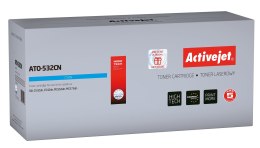 Activejet ATO-532CN Toner (zamiennik OKI 46490403; Supreme; 1500 stron; niebieski)