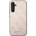 Guess GUHCSA54G4GFPI A54 A546 różowy/pink hard case 4G Metal Gold Logo