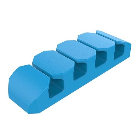 Organizer kabli, pro 4 kabely, průměr 12mm, 3 kusy v balení