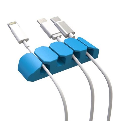 Organizer kabli, pro 4 kabely, průměr 12mm, 3 kusy v balení