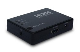 Switch HDMI 3 porty + pilot Savio CL-28