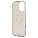 Guess GUHCP16XHCHGSPP iPhone 16 Pro Max 6.9" różowy/pink hardcase IML Heart