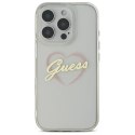 Guess GUHCP16XHCHGSPT iPhone 16 Pro Max 6.9" przeźroczysty/transparent hardcase IML Heart