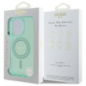 Guess GUHMP16LPFTDTEN iPhone 16 Pro 6.3" zielony/green hardcase IML Rhinestones MagSafe