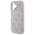 Guess GUHMP16SG4GFRP iPhone 16 6.1" różowy/pink hardcase 4G Ring Classic Logo MagSafe