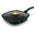 PATELNIA TYTANOWA GRILLOWA BERLINGER HAUS 28cm BH-6051 EMERALD