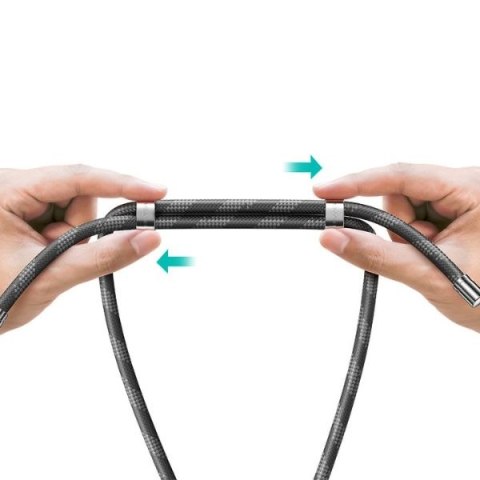 USAMS Uniwersalna smycz do telefonu 1,6m szary/grey ZB316GS01 (US-ZB316)