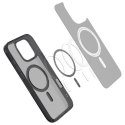 Spigen Ultra Hybrid "T" MAG iPhone 16 Pro 6.3" MagSafe czarny/frost black ACS08514