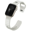 UNIQ pasek Stride SE Apple Watch 42/41/40mm FKM Rubber Strap lume