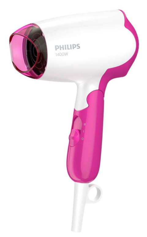 Suszarka do włosów PHILIPS BHD003/00 (1400W /Biało-różowy )