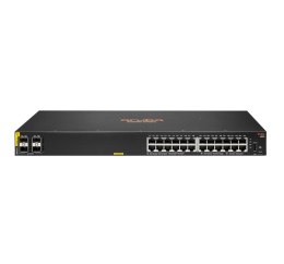 Aruba 6000 24G Class4 PoE 4SFP 370W Zarządzany L3 Gigabit Ethernet (10/100/1000) Obsługa PoE 1U